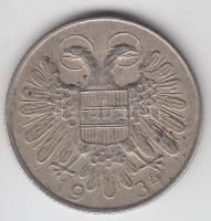Ausztria 1934. 1Sch T:2-
Austria 1934. 1 Schilling C:VF