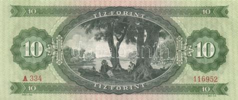 1962. 10Ft (2x) egymás utáni sorszámmal! T:I