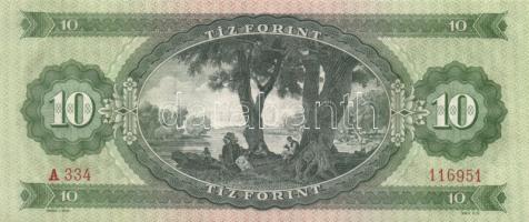 1962. 10Ft (2x) egymás utáni sorszámmal! T:I