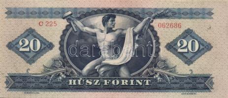 1949. 20Ft T:II(egyszer hajtva,de nincs törve)