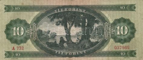 1949. 10Ft T:II + 1957. 10Ft (4x) T:II,III + 1962. 10Ft (2x) T:II-,III + 1969. 20Ft T:II