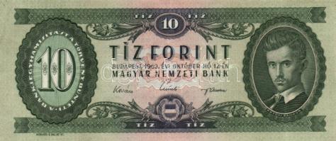 1949. 10Ft T:II + 1957. 10Ft (4x) T:II,III + 1962. 10Ft (2x) T:II-,III + 1969. 20Ft T:II