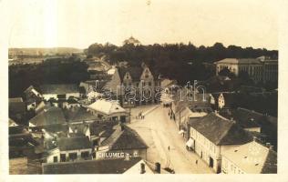 Chlumec main square (pinhole)