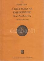 1981. Huszár Lajos: A Régi Magyar Emlékérmek Katalógusa - Erdély 1540-1848., MÉE kiadás