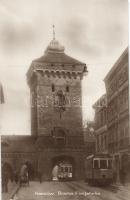 Krakow Florian gate, trams