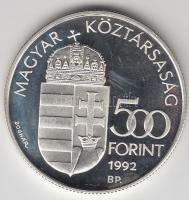 1992. 500Ft Ag "Űrkutatás" T:PP