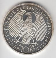 Németország 1989G 10M Ag "40 éves az NSZK" T:PP
Germany 1989G 10 Mark Ag "40 Year-Ger...