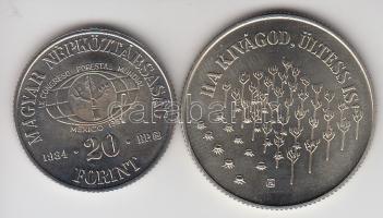 1984. 20Ft + 100Ft "FAO" pár T:BU