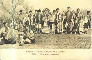 Bulgarian peasant wedding, folklore, Sofia