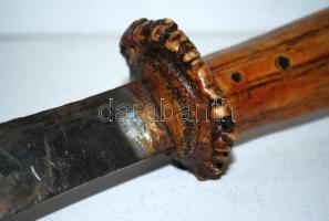 Agancsból készült vadászkés / Hunter-knife 30 cm