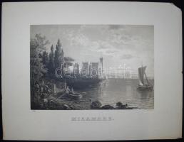 cca 1900 3db nagyméretű lithográfia (2 sérült) / 
Large lithographies, cca 56x35cm