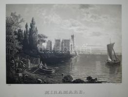 cca 1900 3db nagyméretű lithográfia (2 sérült) / 
Large lithographies, cca 56x35cm