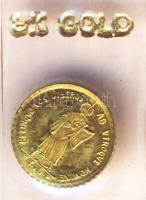 DN. "San Marini" modern mini Au pénz 0.333 minőségű T:BU Eredeti vákuum csomagolásban! /
N...