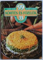Lajos Mari - Hemző Károly: 4db szakácskönyv. Bp., 1983/1986, Corvina. Sok színes fotóval