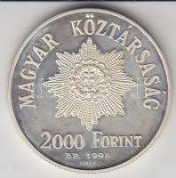 1998. 2000Ft Ag "1848-49. forradalom és szabadságharc 150. évfordulója" szign.: Lebó F T:P...
