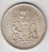 Kanada 1965. 50c Ag "II. Erzsébet" T:2
Canada 1965. 50 Cents Ag "Elizabeth II" C...