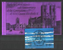 Koronázás + 2 klf bélyegfüzet, Coronation + 2 different stamp-booklets