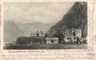 Gosaumühle am Hallstatter See (small tear)