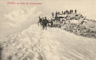 Schwarzenstein, Zillertal, alpinists