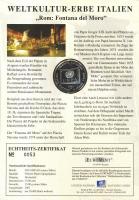 Németország/ENSZ 2002. "Olaszország Világörökségei / Fontana del Moro" Ag(0.999) emlékérem...