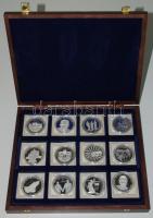 Németország 1993-94. "Német Szövetségi Köztársaság 50 éve" Ag(0.999) emlékérem (20g/40mm) ...