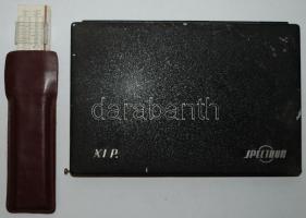 Spectrum XIP hiányos körzőkészlet és egy használt logarléc / 
Calipers set (with missing parts) and ...