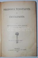 Andrássovich Géza: Házinyul tenyésztés és értékesítés. Bp., 1904 Wodianer. Sok illusztrációval. Egés...