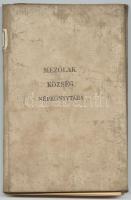 Monostori Károly: Állatgyógyászat vagy a lovak, szarvasmarhák, juhok, kecskék, és sertések s egyéb h...
