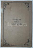 Révész Gyula: A sertések nevelése, tartása és gondozása. Bp., 1900. Franklin. 90p. + Hozzákötve: Mon...