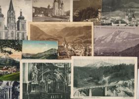 1910-1960. 30db Ausztria Mariazell, főleg régi/ 30Stk Österreich Mariazell, zumeist alte Karten