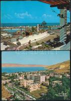 221 db modern, külföldi városképes lap