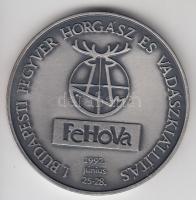 1992. "VEFAG Tatabánya / FEHOVA kiállítás" fém emlékérem (40mm) T:2