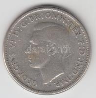 Ausztrália 1946. 1Fl Ag T:3 Australia 1946. 1 Florin Ag C:F