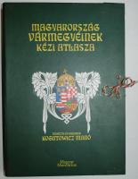 Kogutowicz Manó: Magyarország vármegyéinek kézi atlasza. Hasonmás kiadás. Magyar Mercurius. KArton dobozban