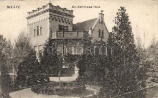 Bicske Dr. Edeimann villa (fa)