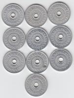 1950-62. 2f (10x) 8klf T:2,2-