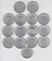 1961-81. 5f (15x) 13klf T:2,2-