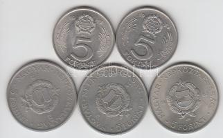 1967. 5Ft (3x) + 1972. 5Ft (2x) T:2,2-