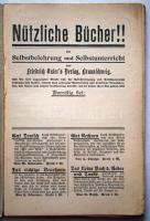 Alexandre: Rundschrifft, Braunschweig. 1899., hozzá teartózik még az eredeti számla és egy szépírás ...