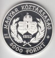 2003. 5000Ft Ag "Budapesti Filharmoniai Társaság" T:PP Csak 4000db!