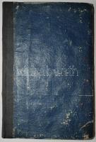 1856 Színházi naptár 1857. évre, naptár szignettával, megviselt állapotban
