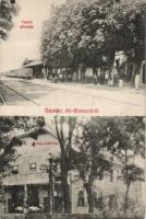 Pélmonostor railway station and Láng Hotel