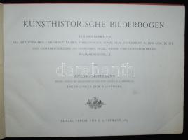 Kunsthistorische Bilderbogen. Zweites supplement. Leipzig 1883