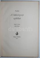 Puskin: Bahcsiszeráji szökőkút. Fülöp Zoltán és Márk Tivadar illusztrációival. Bp., 1957 Magyar Heli...