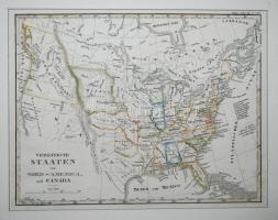 Gotha 1835, Észak-Amerikai Egyesült Államok és Kanada, rézmetszet