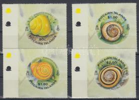 Snails self-adhesive stampset, Csigák öntapadós bélyegsor