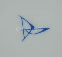 1972 Nemzetközi Nőnap alkalmából készült matricás díszítésű porcelán váza, 15,5cm