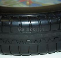 Autós fali óra, újszerű állapotban, d:32 cm