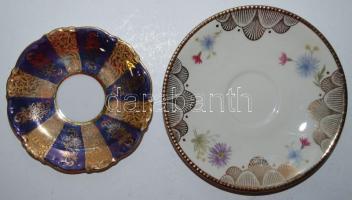 12 darab különböző kávés, teás csésze és csészealj, hibátlanok