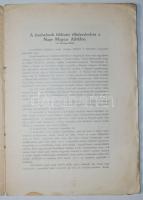 Kozma Béla: A kunhalmok földrajzi elhelyezkedése a nagy magyar alföldön. Budapest 1910. Fritz Ármin ...